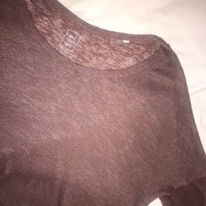 Me To We Cropped Long Sleeve